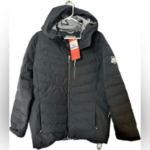 NWT Spyder Women’s Brisk Synthetic Down Ski Jacket - Size XL - Black